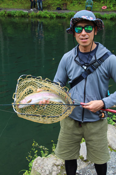 小菅トラウトガーデン 釣果