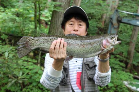 小菅トラウトガーデン 釣果