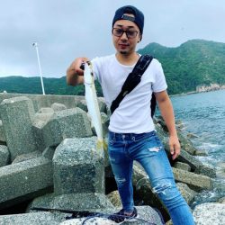 ショアジギング！シーバスとカマス、ダツをゲット！【シャウト（Shout!）レイズ　インプレッション】