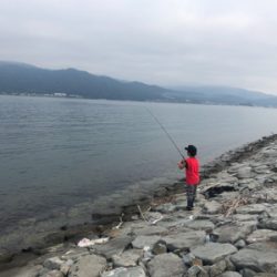 子供とキス釣り