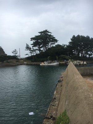 丹後の漁港ランガン❗️