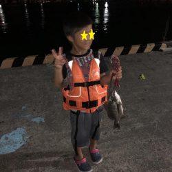 お盆の福井でサビキでアジとちょい投げでキスの釣果