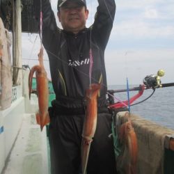 スルメイカ釣り