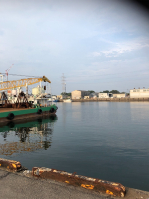 仕事帰りにちょっとアジングに……