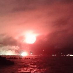 夕方からサビキ釣り