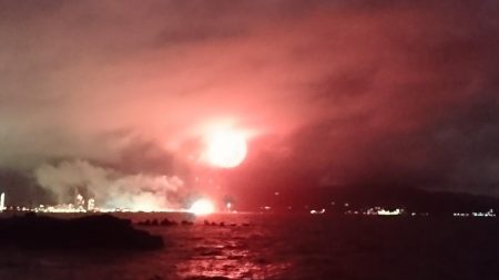 夕方からサビキ釣り