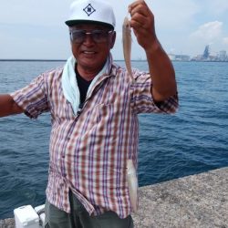 潮の動き今一の播磨新島釣行