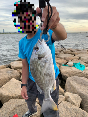 夕まづめのうなぎ釣り