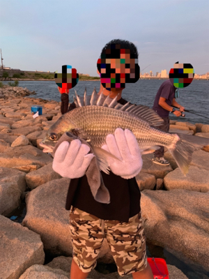 夕方のぶっ込み釣り