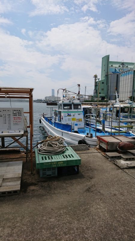 泉佐野一文字でフカセ釣り