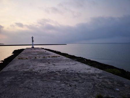 台風明けやっと釣れました