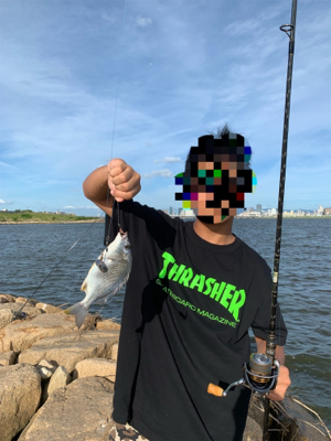 夕方のぶっ込み釣り