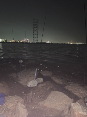 仕事終わりにチョイ釣り