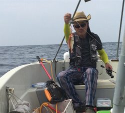 知り合いの方の船に便乗、タイラバ釣行