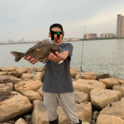 有まづめから日没までのぶっ込み釣り