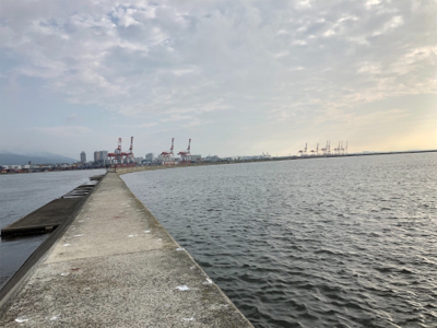 ルアーで初の大爆釣！@沖堤防