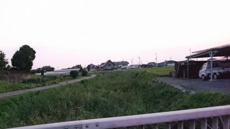 夕まずめのナマズ釣り