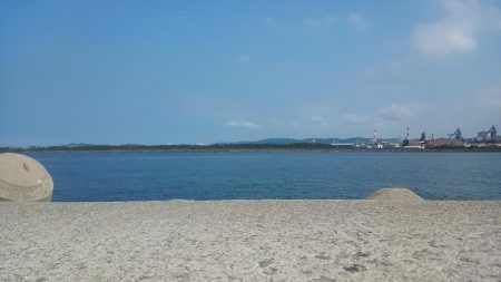 潮が少し動き出したタイミングで