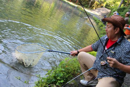 小菅トラウトガーデン 釣果
