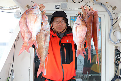 松本釣船２ 釣果