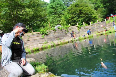 小菅トラウトガーデン 釣果