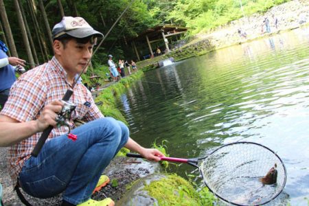 小菅トラウトガーデン 釣果