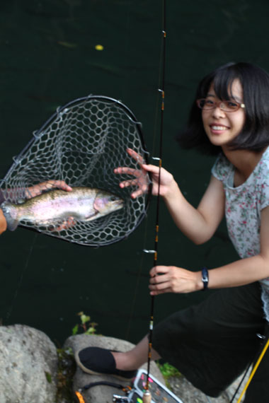 小菅トラウトガーデン 釣果
