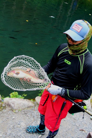 小菅トラウトガーデン 釣果