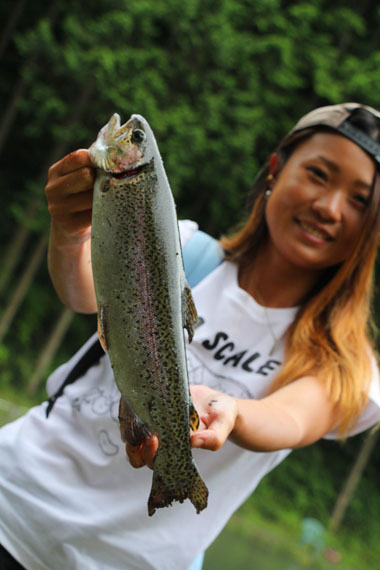 小菅トラウトガーデン 釣果