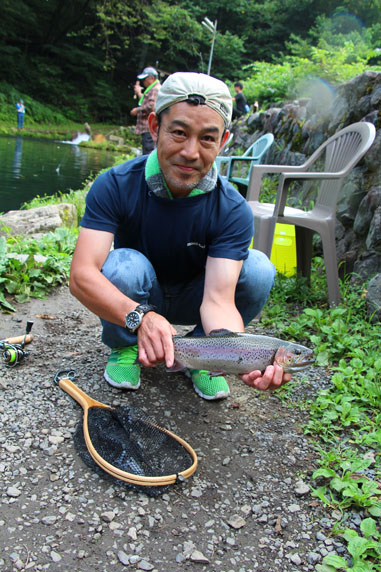 小菅トラウトガーデン 釣果
