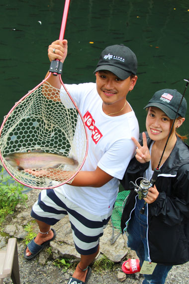 小菅トラウトガーデン 釣果