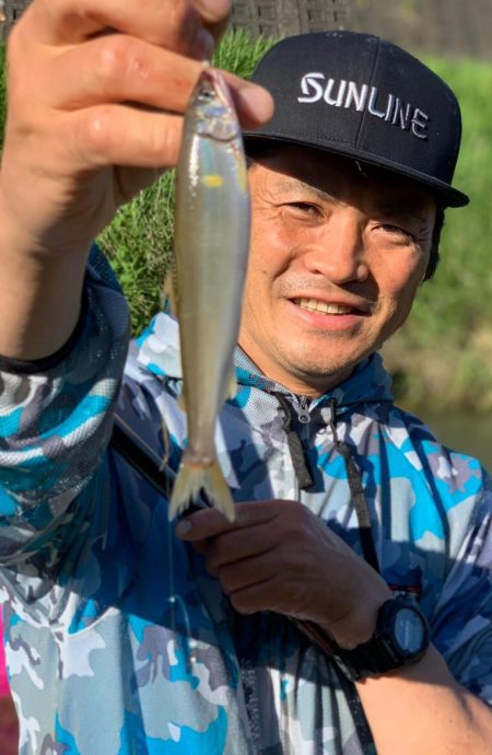 琵琶湖河川で癒しの小鮎釣り【角田裕介氏連載記事浮きアオリイカ釣り 第34弾】