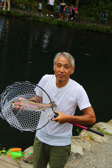 小菅トラウトガーデン 釣果
