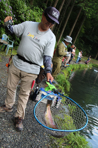 小菅トラウトガーデン 釣果