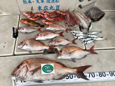 末広丸(熊本) 釣果