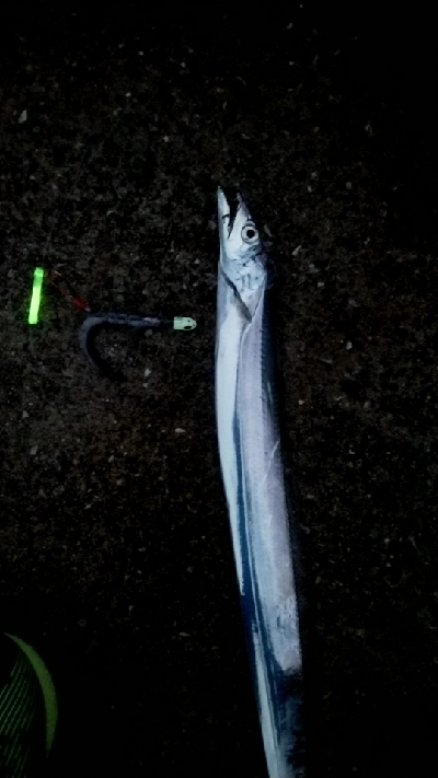 雨の中の一文字