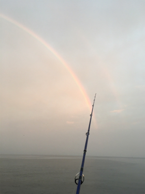 爆釣の噂を聞きつけて