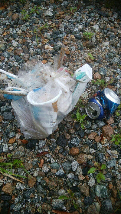 アオリイカ6杯! 釣り場ゴミ多し!!