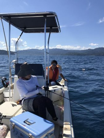 若狭湾で船釣り