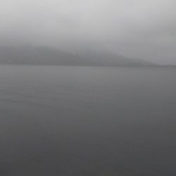 小雨の中ちょこっと