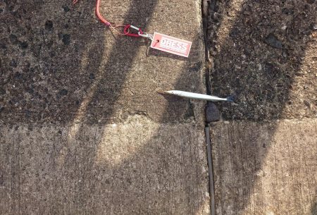 明日の大会前の最後の下見