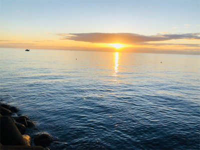 チャーミーと2人で（笑）