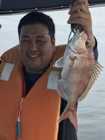 若狭湾で釣り