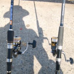 仕事前にタチウオ調査&ショアジギ