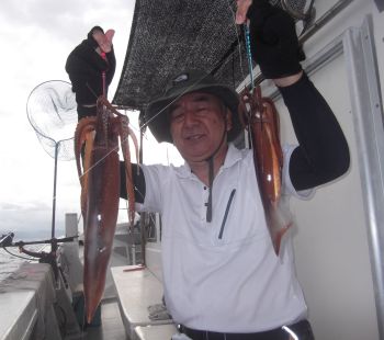 スルメイカ釣り
