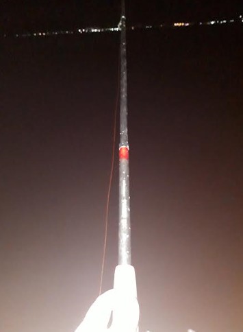 海釣り！途中から雨に打たれて。。。。