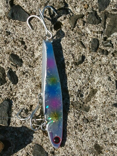 フラット狙いで、有明ターポンとエソ釣果