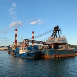 知多半島から小浜漁港へ。