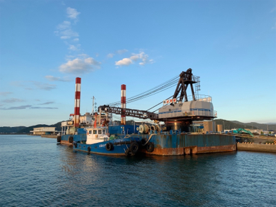 知多半島から小浜漁港へ。