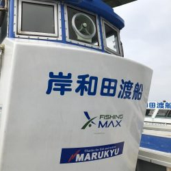 【岸和田一文字】台風前強行 ショアジギング